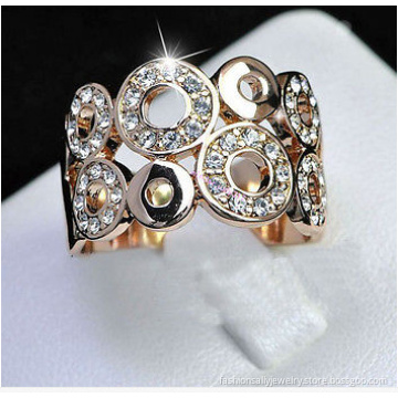 Hot~! ! Deluxe Rose Gold Filled AAA Cubic Zirconia Women's Crl2014040186